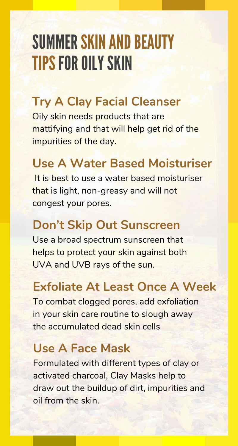 Summer Skin Care Routine For Oily Skin Good Vibes
