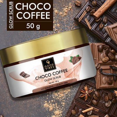 Good Vibes Glow Scrub - Choco Coffee (50 gm) - 1