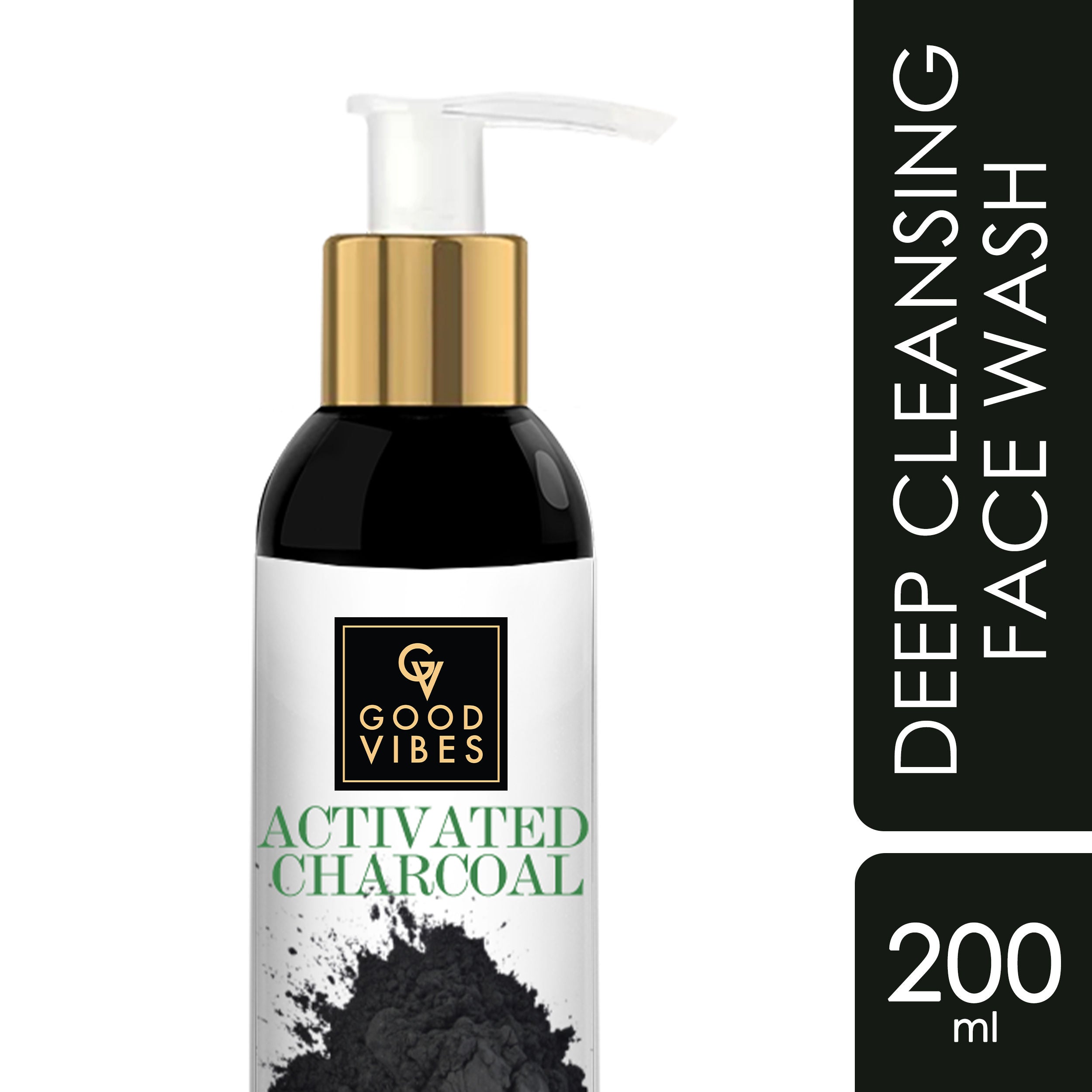 Good vibes charcoal cheap face wash price