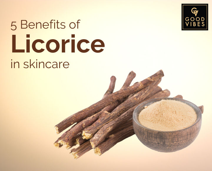 Top 5 benefits of licorice in skincare