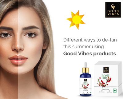 Different Ways To De-Tan This Summer Using Goodvibes Products