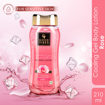 Rose Cooling Gel Body Lotion