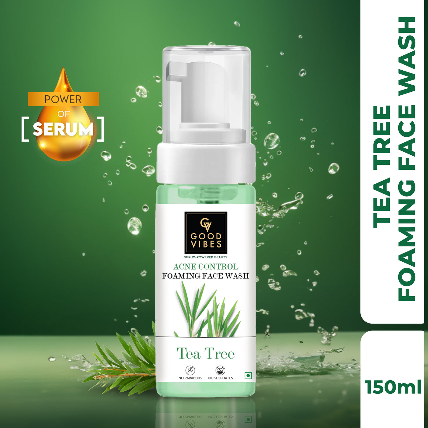 Acne Control Tea Tree Foaming Face Wash