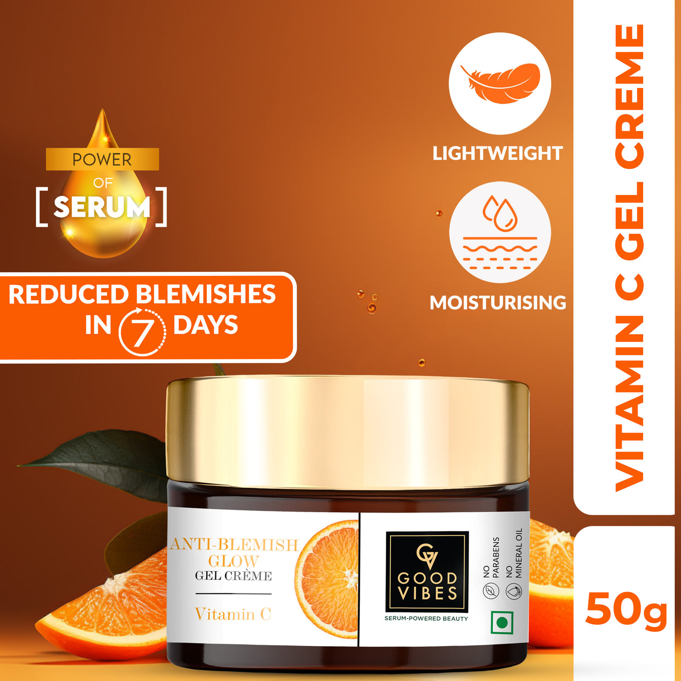 Vitamin C Anti-Blemish Glow Gel Creme With Power Of Serum
