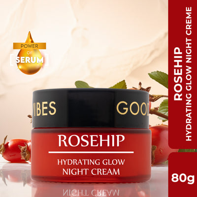 Hydrating Glow Rosehip Night Cream (80g)