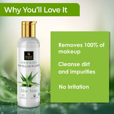 Soothing Micellar Water with Aloe Vera Extract