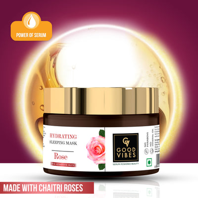 Hydrating Rose Face Cream with Power Of Serum|Dermatologically Tested for Sensitive skin | Made from Chaitri Roses