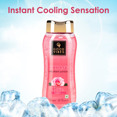 Rose Cooling Gel Body Lotion