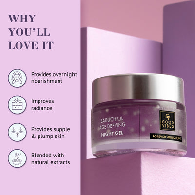 Bakuchiol Age Defying Night Gel | Forever Collection | (45g)