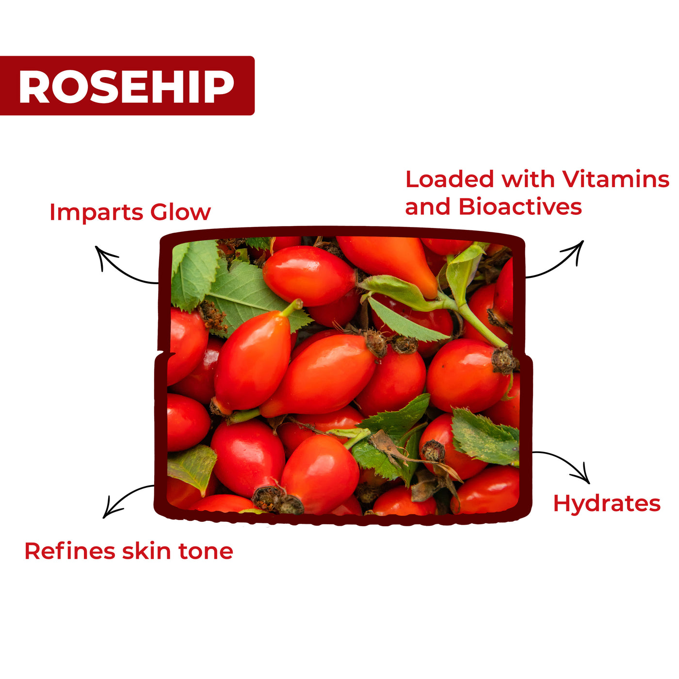 Rosehip Hydrating Glow Face Cream - 80g