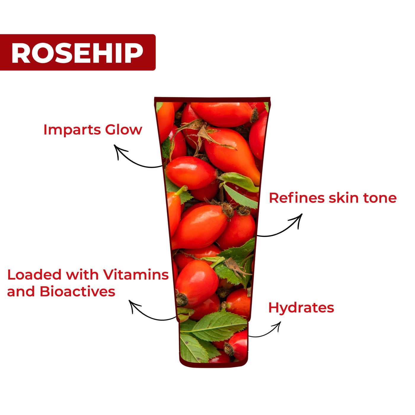 Rosehip Hydrating Glow Facewash - 100ml