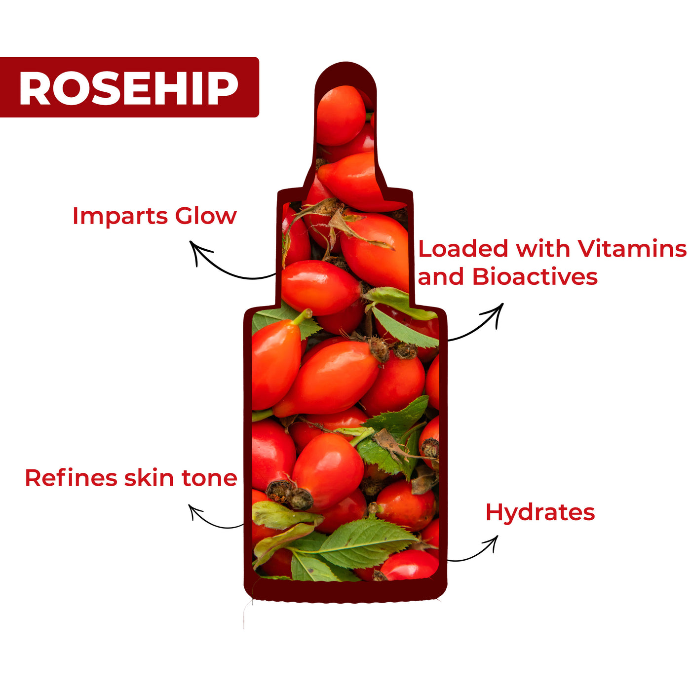 Rosehip Hydrating Glow Face Serum - 30ml