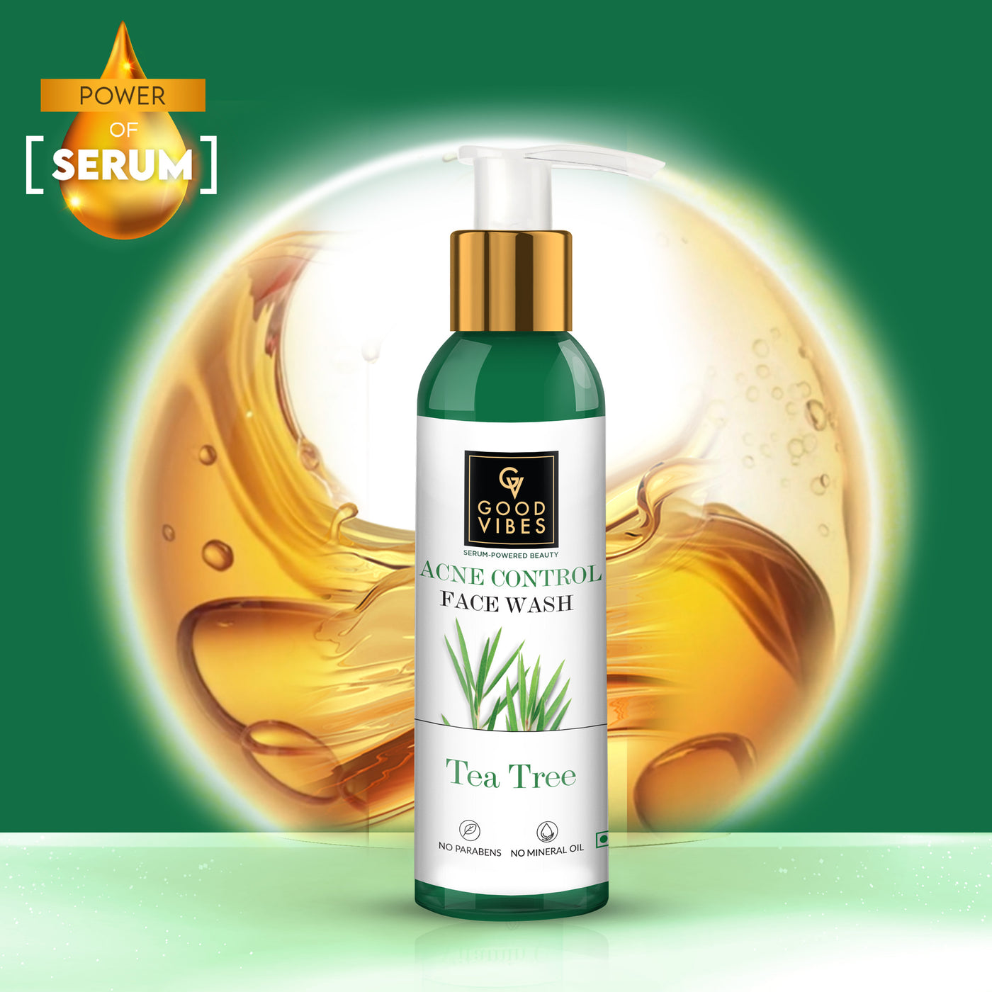 Tea Tree Acne Control Face Wash with Power of Serum