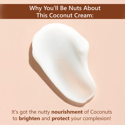Brightening Face Cream - Coconut (50 g)