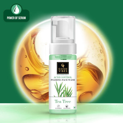 Acne Control Tea Tree Foaming Face Wash