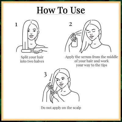 Argan Oil Hair Serum for Frizz Control