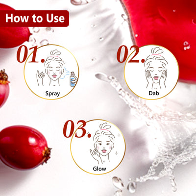 Hydrating Glow Rosehip Toner with Power Of Serum