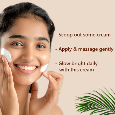 Brightening Face Cream - Coconut (50 g)