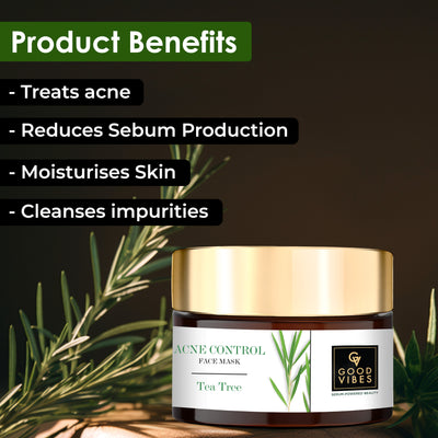 Acne Control Tea Tree Face Mask