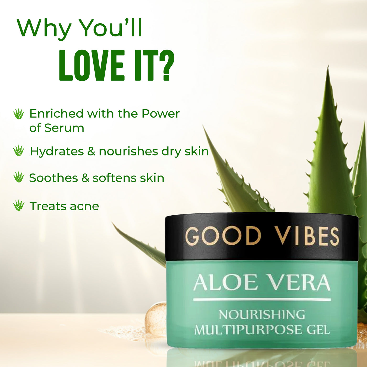 Nourishing Multipurpose Aloe Vera Gel 80g