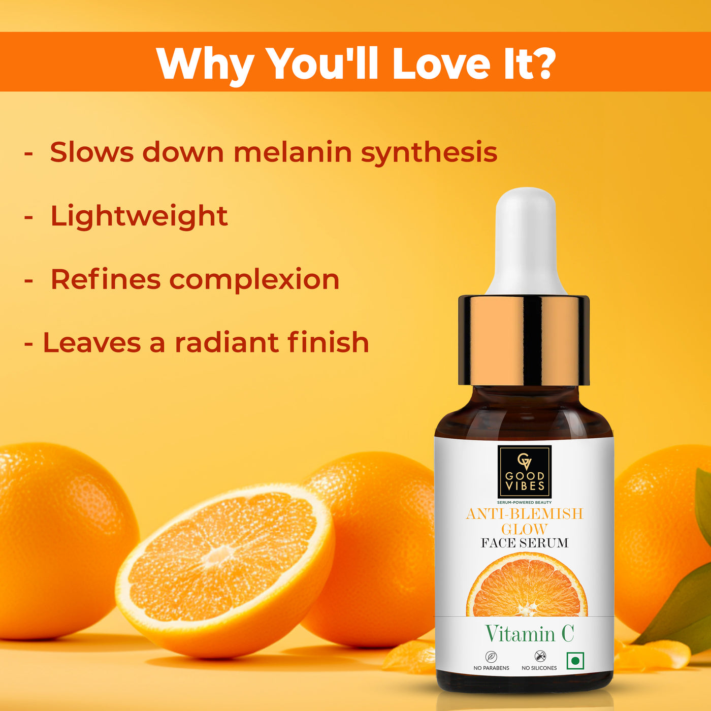 Good Vibes Vitamin C Brightening Face Serum