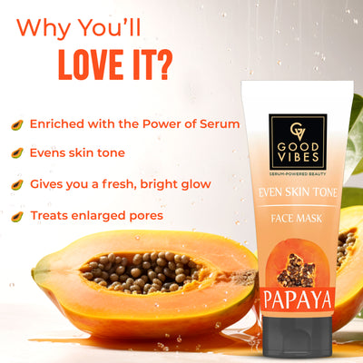 Even Skin Tone Papaya Face Mask (80g)