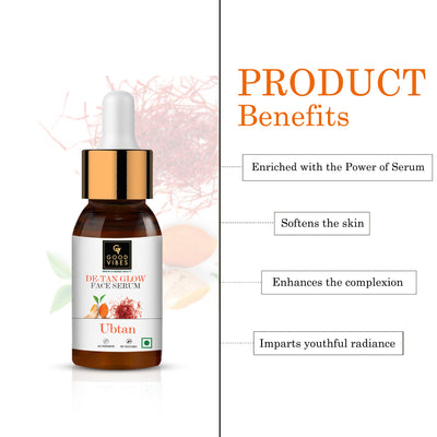 De-Tan Glow Ubtan Face Serum