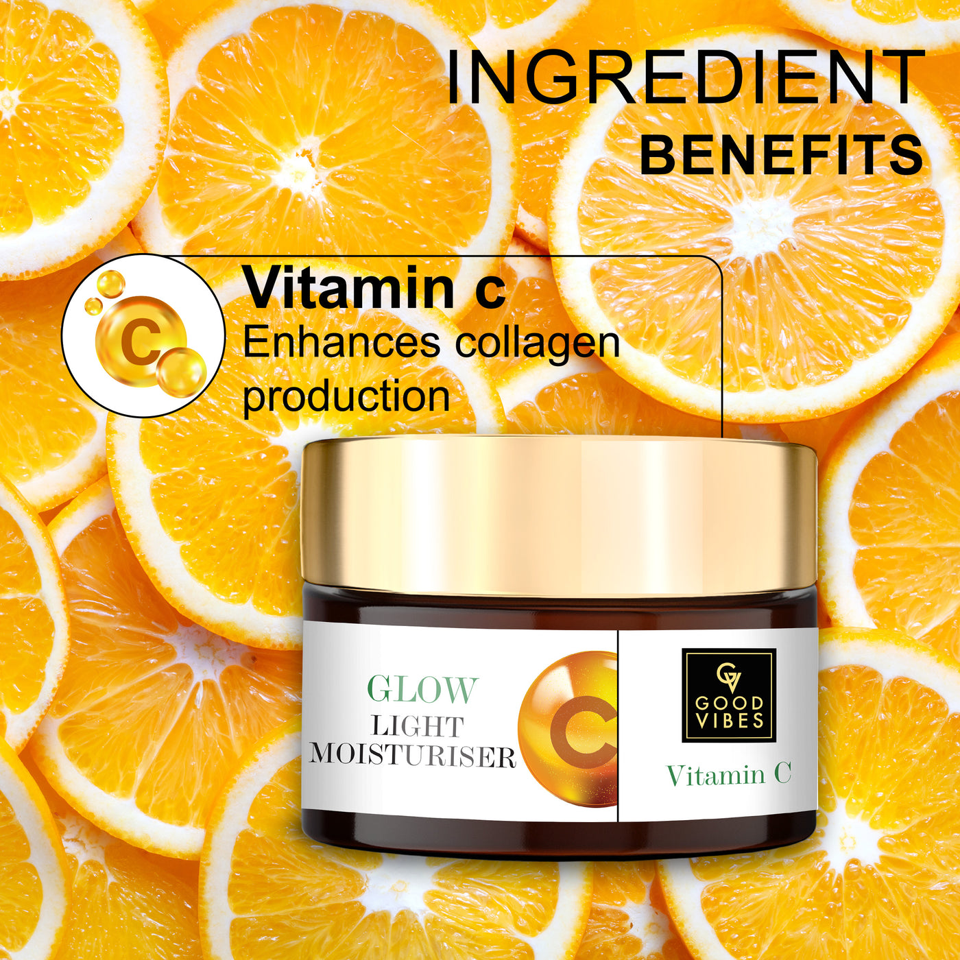 Glow Light Moisturiser - Vitamin C