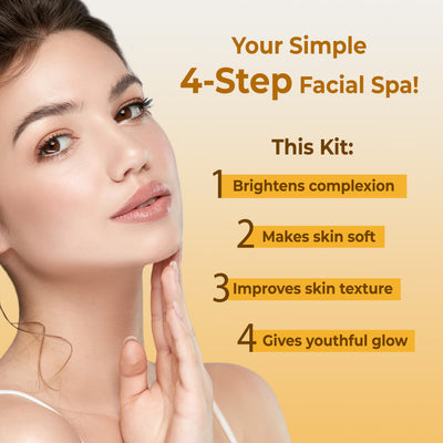 Gold Natural Glow Facial Kit