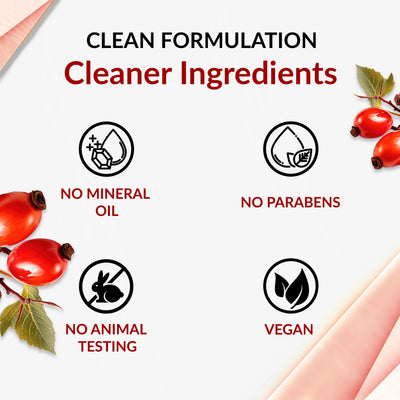 Hydrating Glow Rosehip Toner with Power Of Serum
