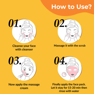 Vitamin C Glow Facial Kit - BUY 1 GET 1(400g)