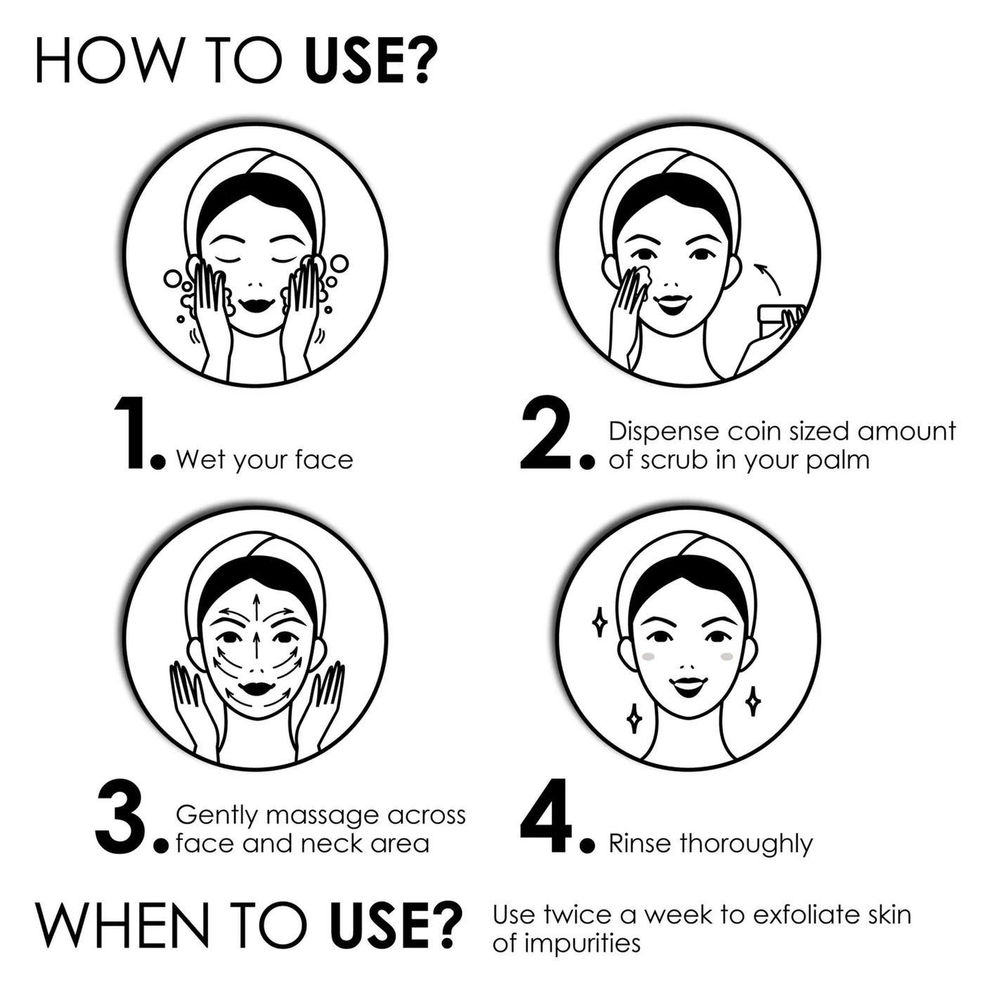 Skin Purifying Face Scrub - Charcoal