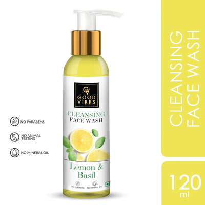 Good Vibes Refreshing Face Wash - Lemon 120 ml