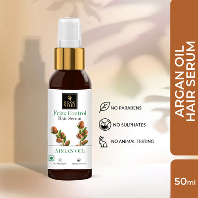 Argan Oil Hair Serum for Frizz Control