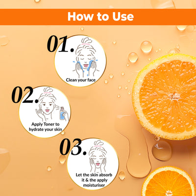 Anti Blemish Glow Toner Vitamin C with Power of Serum