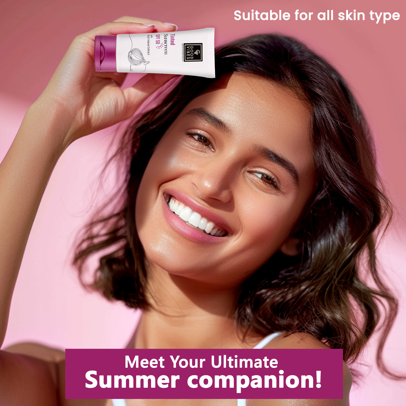 Tinted Red Onion Sunscreen SPF 50