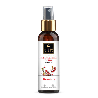 Hydrating Glow Rosehip Toner with Power Of Serum