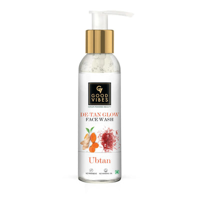 Ubtan De Tan Glow Face Wash With Turmeric, Saffron, Vitamin B3