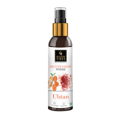 De-Tan Glow Toner Ubtan with Power of Serum