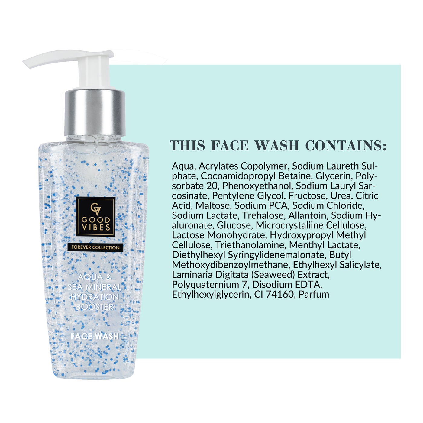 Aqua & Sea Mineral Hydration Booster Face Wash