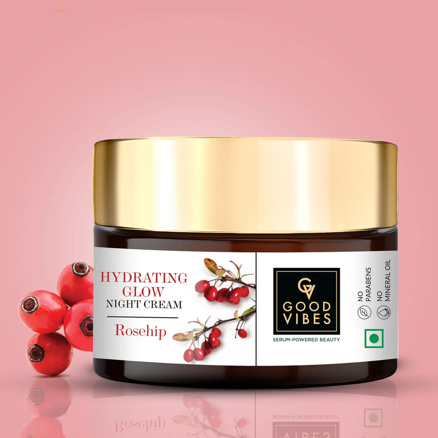 Hydrating glow night cream- Rosehip