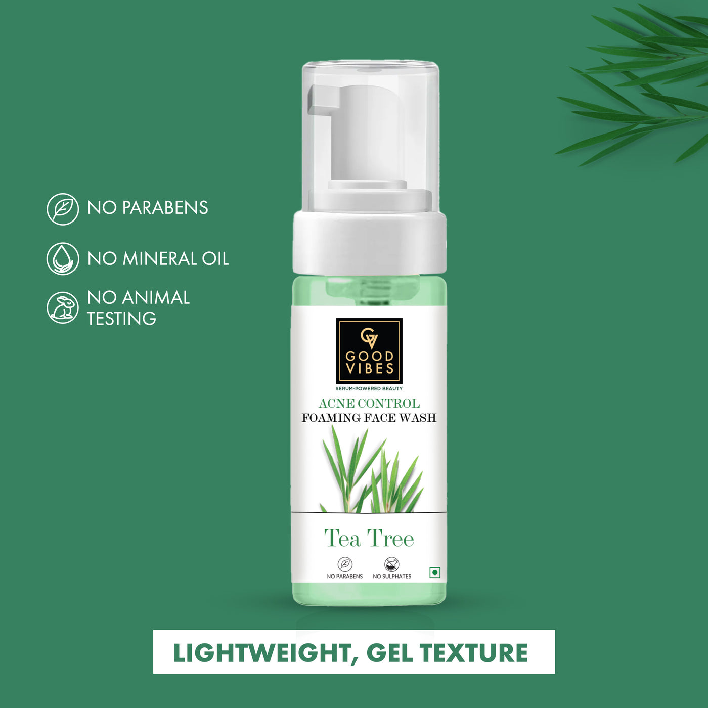 Acne Control Tea Tree Foaming Face Wash