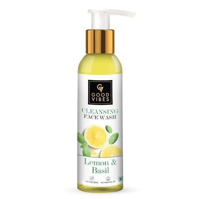 Good Vibes Refreshing Face Wash - Lemon 120 ml