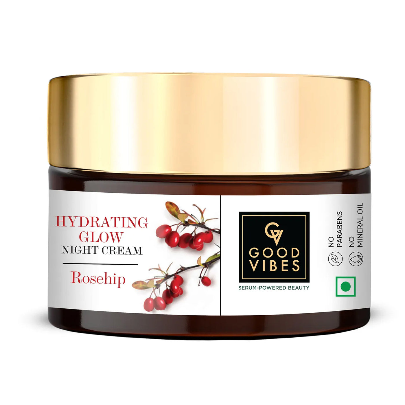 Hydrating glow night cream- Rosehip