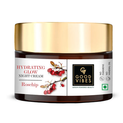 Hydrating glow night cream- Rosehip