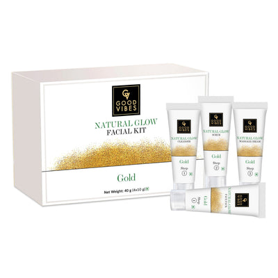 Gold Natural Glow Facial Kit