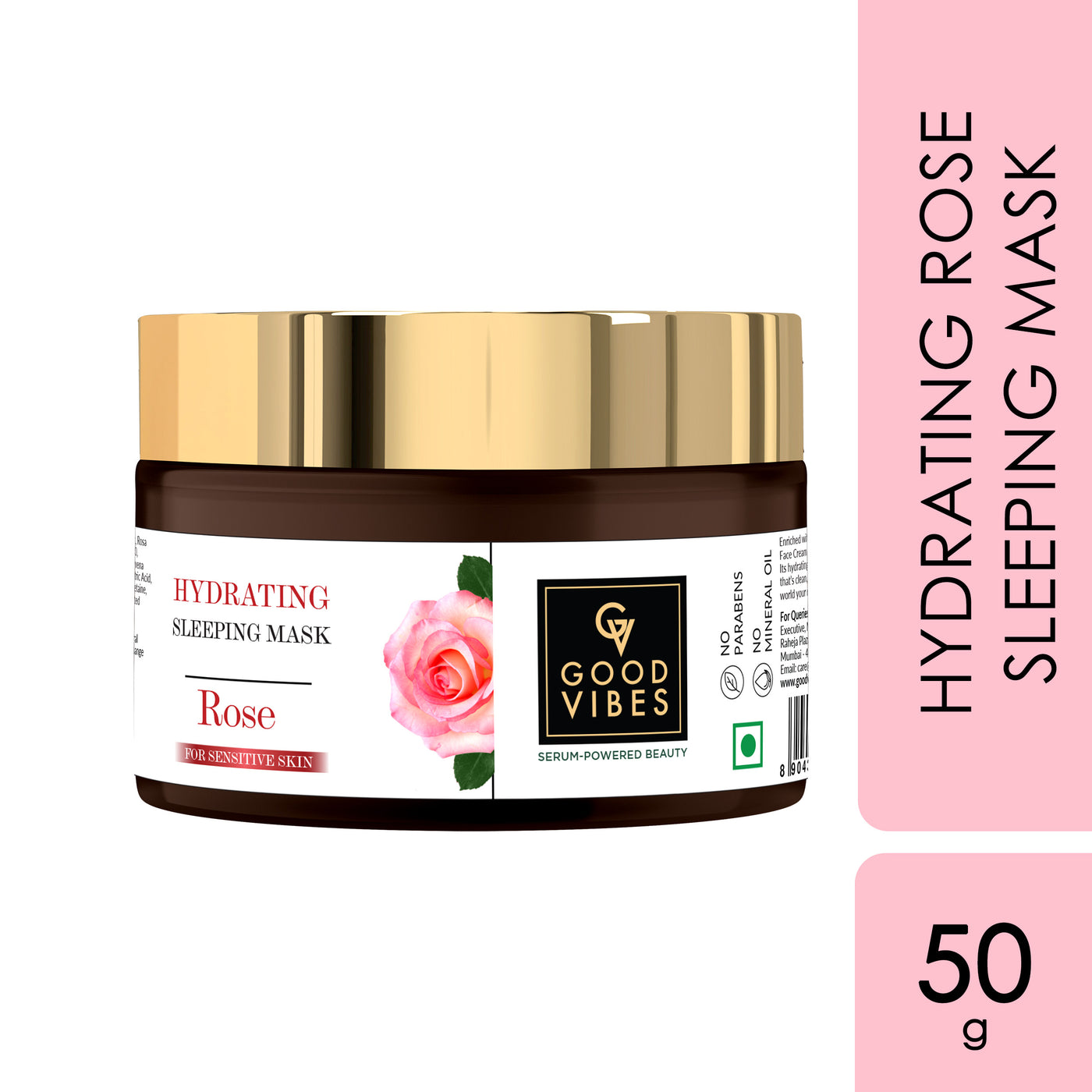 Hydrating Rose Face Cream with Power Of Serum|Dermatologically Tested for Sensitive skin | Made from Chaitri Roses