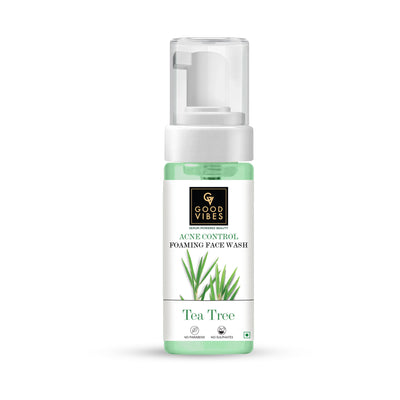 Acne Control Tea Tree Foaming Face Wash