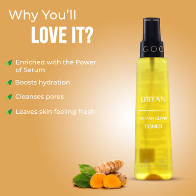 Ubtan De-Tan Glow Toner - 150ml