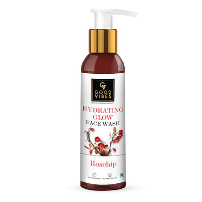 Rosehip Hydrating Glow Face Wash With Power Of Serum (120 ml)